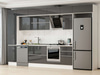 Alvinka 385X240 Cm High Gloss Mutfak Dolabı Mbb-E90B45S50-2