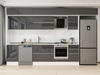 Alvinka 385X240 Cm High Gloss Mutfak Dolabı Mb-E90S50S45-2