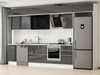 Alvinka 385X240 Cm High Gloss Mutfak Dolabı Mb-E90S45S50-3