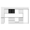 Alvinka 385X240 Cm High Gloss Mutfak Dolabı Mbb-E80B45S60-3
