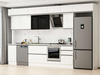 Alvinka 385X240 Cm High Gloss Mutfak Dolabı Mb-E90S45S50-3