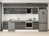 Alvinka 385X240 Cm High Gloss Mutfak Dolabı Mb-E90S45S50-2