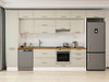 Alvinka 385X240 Cm Klasik Mebran Mutfak Dolabı Mbb-E80B45S60-1