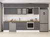 Alvinka 385X240 Cm Klasik Mebran Mutfak Dolabı Mb-E90S50S45-3