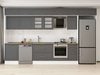 Alvinka 385X240 Cm Klasik Mebran Mutfak Dolabı Mb-E80S60S45-3