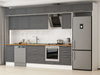 Alvinka 385X240 Cm Klasik Mebran Mutfak Dolabı Mb-E90S45S50-2