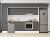 Alvinka 385X240 Cm Klasik Mebran Mutfak Dolabı Mbb-E90B45S50-1