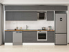 Alvinka 385X240 Cm Klasik Mebran Mutfak Dolabı Mb-E90S50S45-2