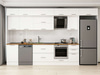Alvinka 385X240 Cm Klasik Mebran Mutfak Dolabı Mb-E90S50S45-2