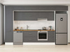 Alvinka 385X240 Cm Klasik Mebran Mutfak Dolabı Mbb-E90B50S45-1