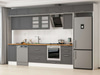 Alvinka 385X240 Cm Klasik Mebran Mutfak Dolabı Mb-E90S45S50-3