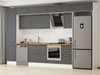 Alvinka 385X240 Cm Klasik Mebran Mutfak Dolabı Mbb-E90B50S45-2