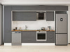 Alvinka 385X240 Cm Klasik Mebran Mutfak Dolabı Mbb-E90B45S50-2