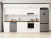 Alvinka 385X240 Cm Klasik Mebran Mutfak Dolabı Mb-E90S50S45-1