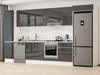 Alvinka 390X222 Cm High Gloss Mutfak Dolabı Mbb-E80B50S60-1