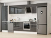 Alvinka 390X222 Cm High Gloss Mutfak Dolabı Mbb-E80B60S50-2