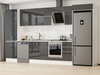 Alvinka 390X222 Cm High Gloss Mutfak Dolabı Mbb-E90B60S40-2