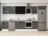 Alvinka 390X222 Cm High Gloss Mutfak Dolabı Mb-E80S60S50-3