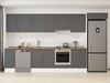 Alvinka 390X222 Cm Klasik Mebran Mutfak Dolabı Mb-E90S40S60-1