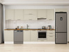 Alvinka 390X222 Cm Klasik Mebran Mutfak Dolabı Mb-E80S60S50-1