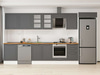 Alvinka 390X222 Cm Klasik Mebran Mutfak Dolabı Mb-E80S60S50-3