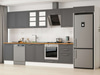 Alvinka 390X222 Cm Klasik Mebran Mutfak Dolabı Mb-E80S50S60-3