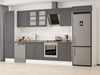 Alvinka 390X222 Cm Klasik Mebran Mutfak Dolabı Mbb-E80B50S60-3