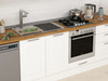 Alvinka 390X222 Cm Klasik Mebran Mutfak Dolabı Mbb-E80B50S60-3