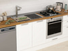 Alvinka 390X222 Cm Klasik Mebran Mutfak Dolabı Mbb-E80B60S50-2