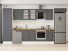 Alvinka 390X222 Cm Klasik Mebran Mutfak Dolabı Mbb-E80B60S50-3
