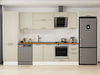 Alvinka 390X222 Cm Klasik Mebran Mutfak Dolabı Mbb-E90B60S40-2