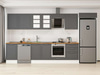 Alvinka 390X222 Cm Klasik Mebran Mutfak Dolabı Mb-E80S50S60-3