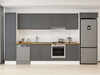 Alvinka 390X222 Cm Klasik Mebran Mutfak Dolabı Mbb-E80B50S60-1