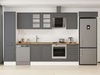 Alvinka 390X222 Cm Klasik Mebran Mutfak Dolabı Mbb-E90B50S50-3