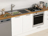 Alvinka 390X222 Cm Klasik Mebran Mutfak Dolabı Mb-E80S60S50-2