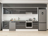 Alvinka 390X240 Cm High Gloss Mutfak Dolabı Mb-E80S60S50-1