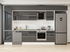 Alvinka 390X240 Cm High Gloss Mutfak Dolabı Mbb-E90B50S50-2