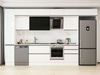 Alvinka 390X240 Cm High Gloss Mutfak Dolabı Mbb-E90B40S60-3