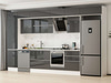 Alvinka 390X240 Cm High Gloss Mutfak Dolabı Mbb-E80B50S60-2