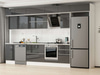 Alvinka 390X240 Cm High Gloss Mutfak Dolabı Mb-E90S50S50-2