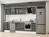 Alvinka 390X240 Cm High Gloss Mutfak Dolabı Mb-E90S60S40-2