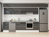 Alvinka 390X240 Cm High Gloss Mutfak Dolabı Mb-E90S50S50-1