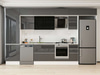 Alvinka 390X240 Cm High Gloss Mutfak Dolabı Mbb-E90B60S40-3