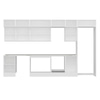Alvinka 390X240 Cm High Gloss Mutfak Dolabı Mb-E90S50S50-2