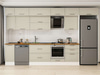 Alvinka 390X240 Cm Klasik Mebran Mutfak Dolabı Mb-E90S40S60-2