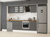 Alvinka 390X240 Cm Klasik Mebran Mutfak Dolabı Mbb-E80B50S60-3