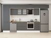 Alvinka 390X240 Cm Klasik Mebran Mutfak Dolabı Mbb-E80B60S50-3