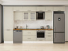 Alvinka 390X240 Cm Klasik Mebran Mutfak Dolabı Mbb-E80B60S50-3