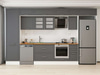 Alvinka 390X240 Cm Klasik Mebran Mutfak Dolabı Mbb-E90B60S40-3