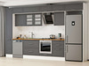 Alvinka 390X240 Cm Klasik Mebran Mutfak Dolabı Mbb-E90B40S60-3